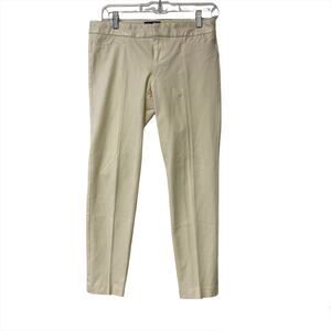 Cynthia Rowley Dress Pants Cream White Cropped Size 2
